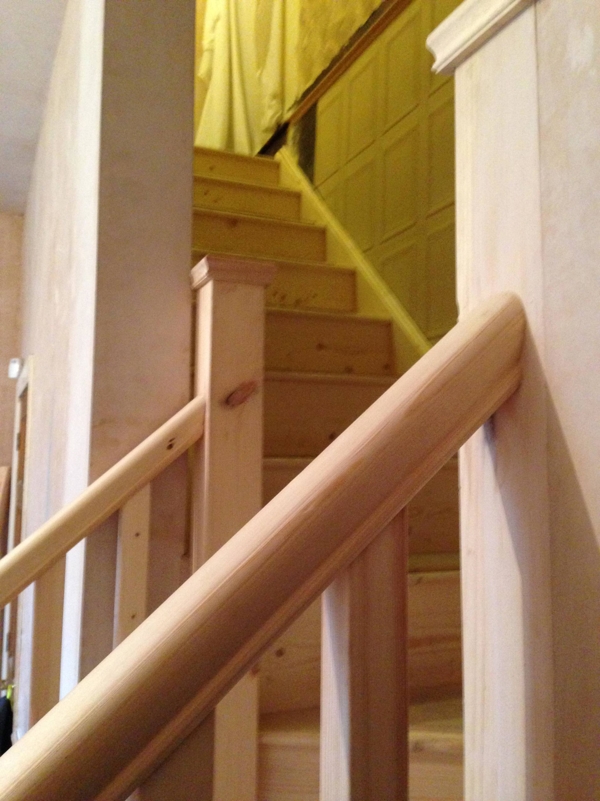 staircase construction inside house