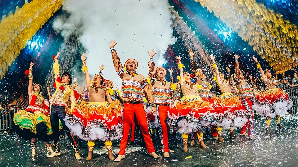 Festa Junina traditional dance