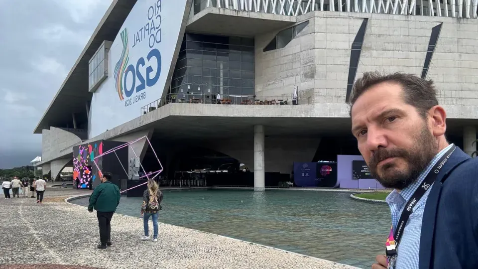 Nick Story, partner at Story Productions, arriving in Rio 2c 2024