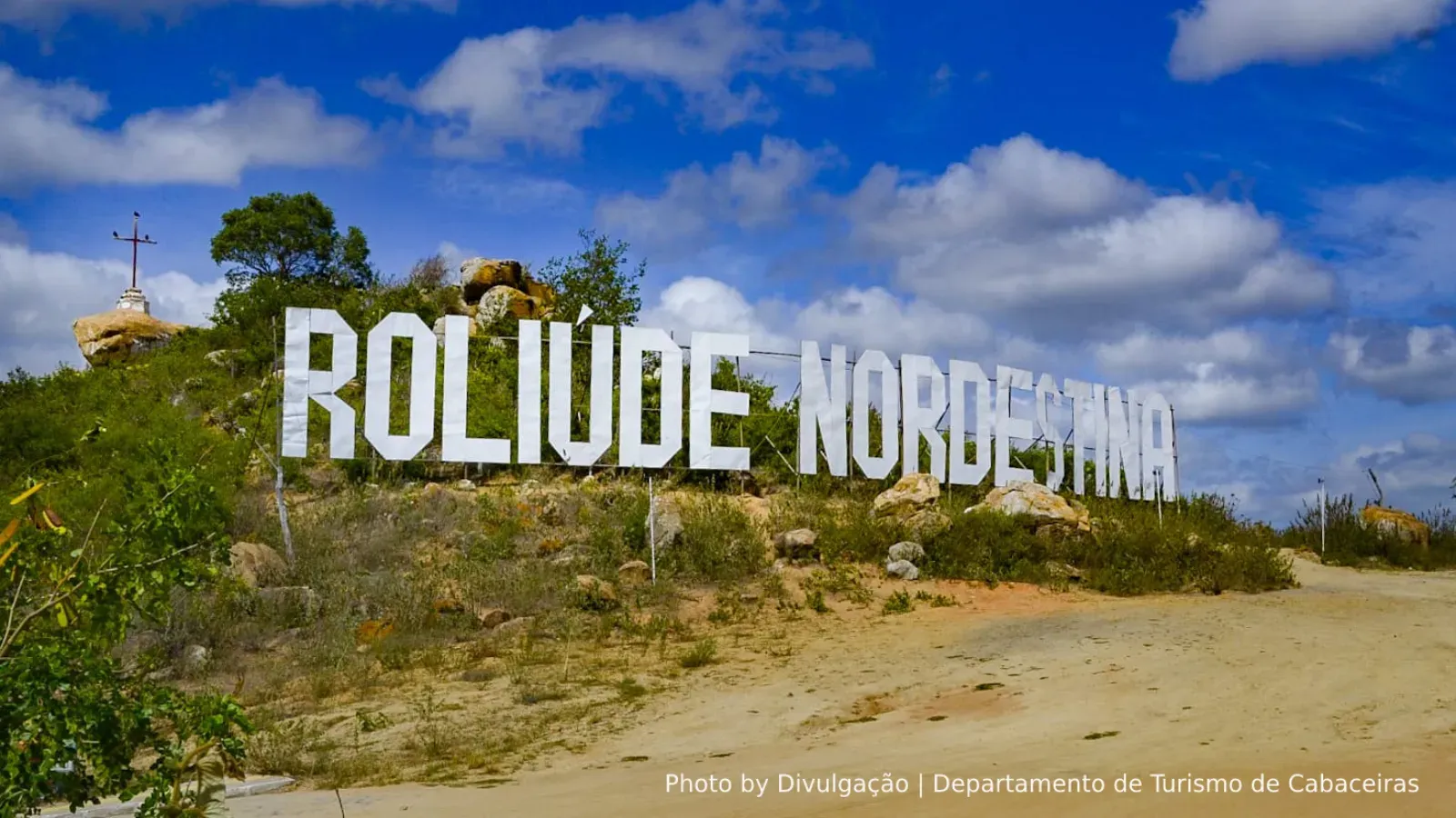 Placa de Roliúde Nordestina em Cabaceiras