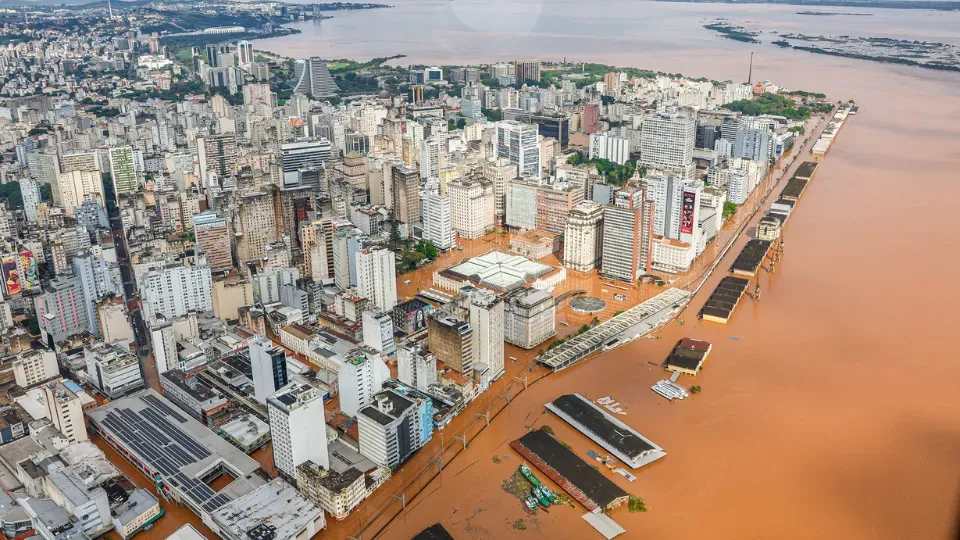 Floods in southern Brazil, in the city of Canoas, in May 2024