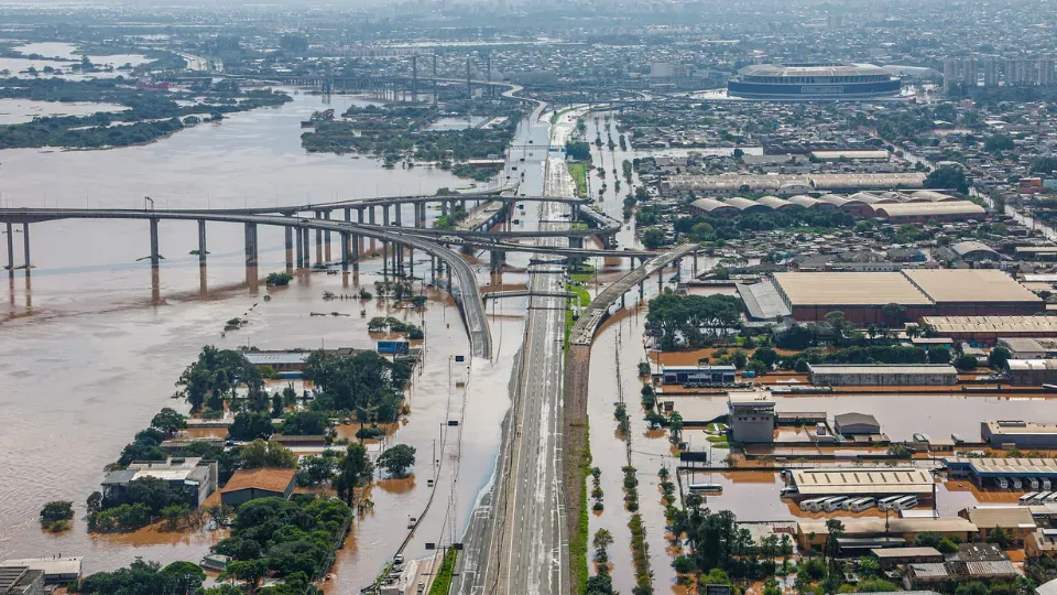 Floods in southern Brazil, in the city of Canoas, in May 2024