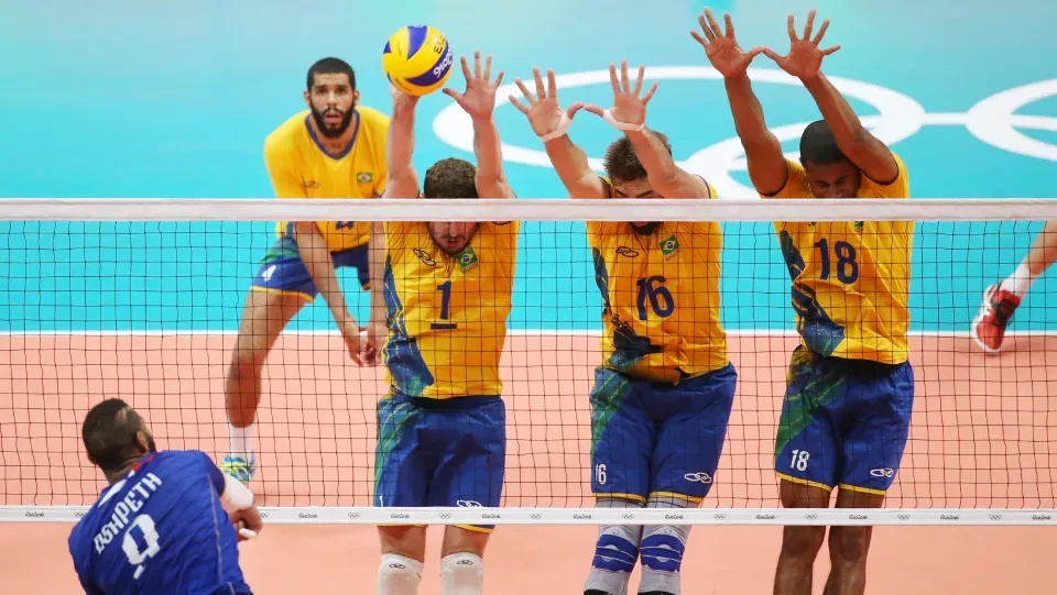 Partido de vóleibol