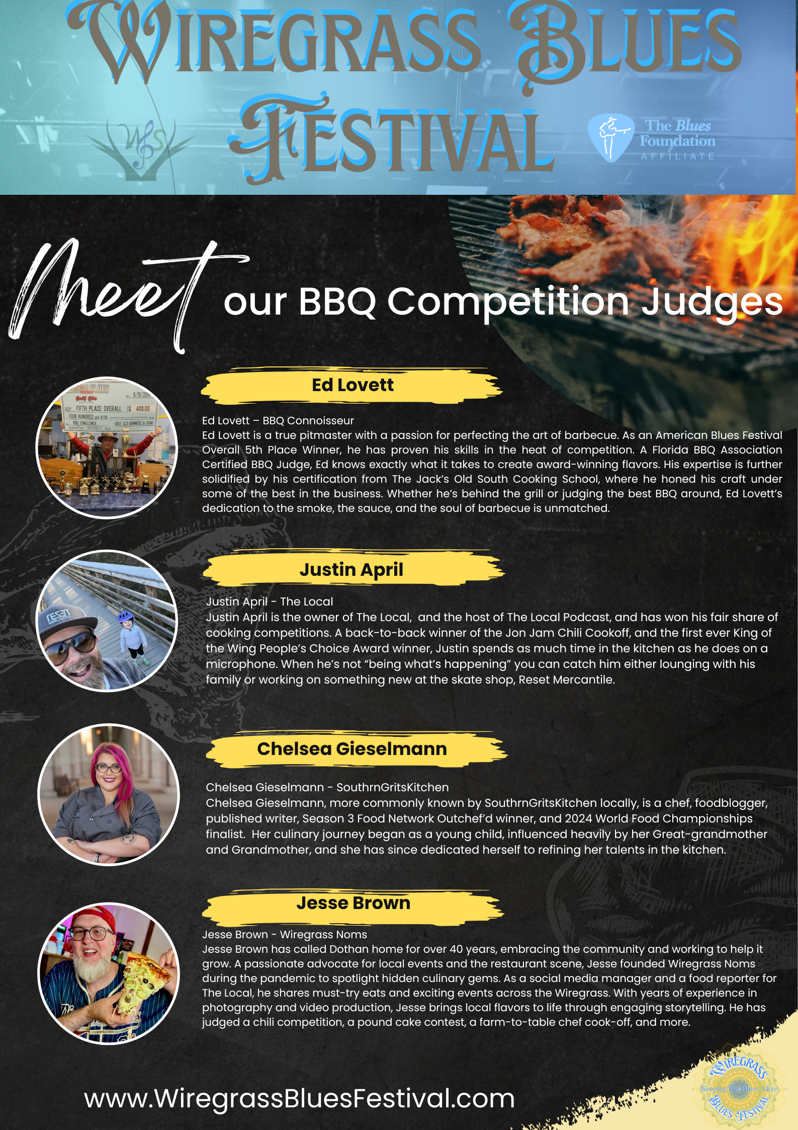 Wiregrass Blues Festival BBQ Cometition Judges
