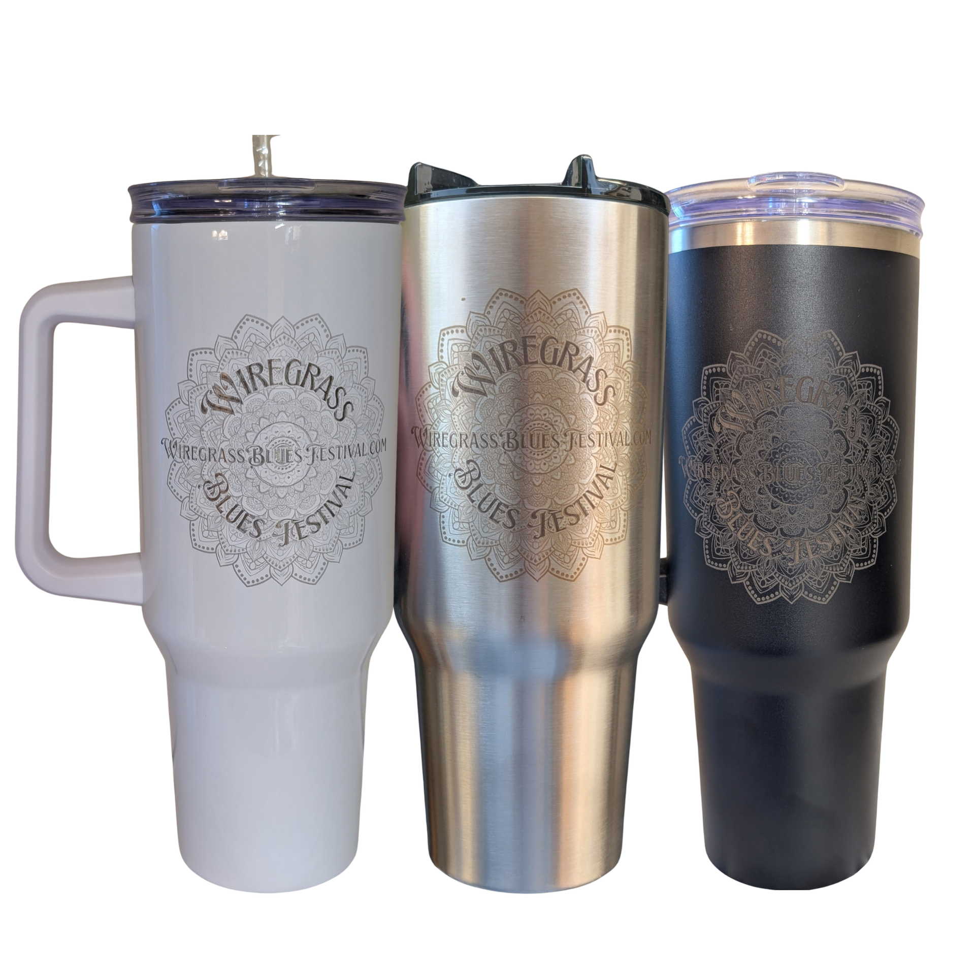 Wiregrass Blues Festival 40 oz  Insulated Tumbler