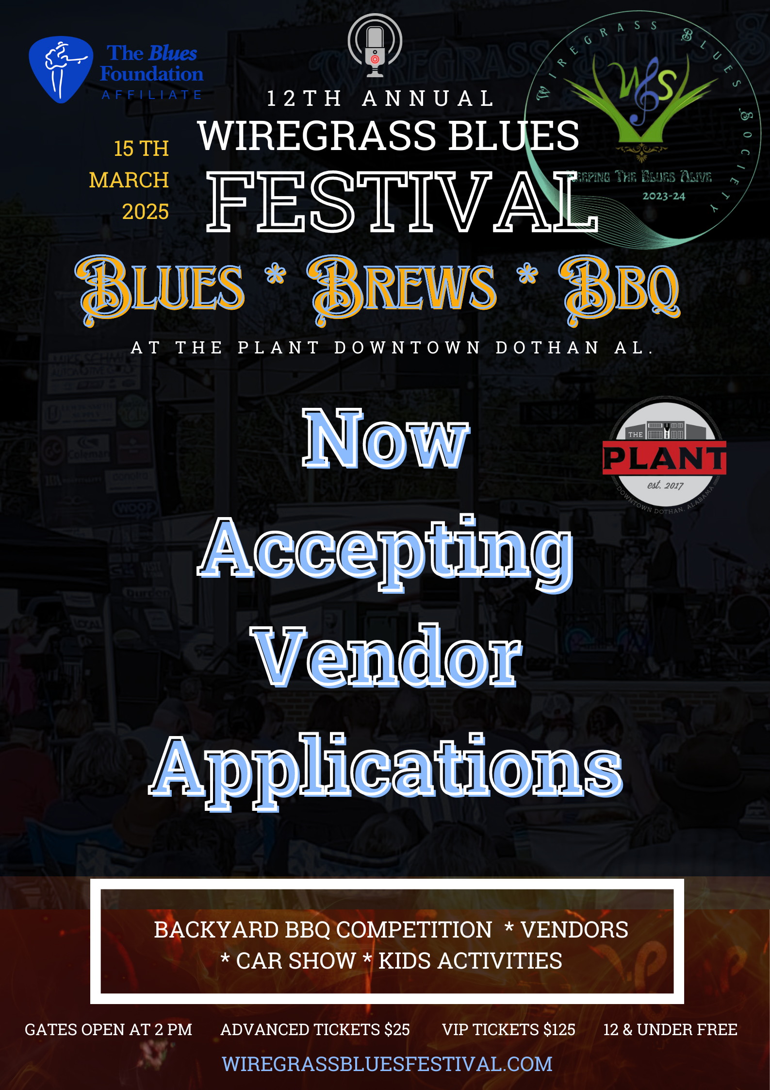 Wiregrass Blues Festival Vendors