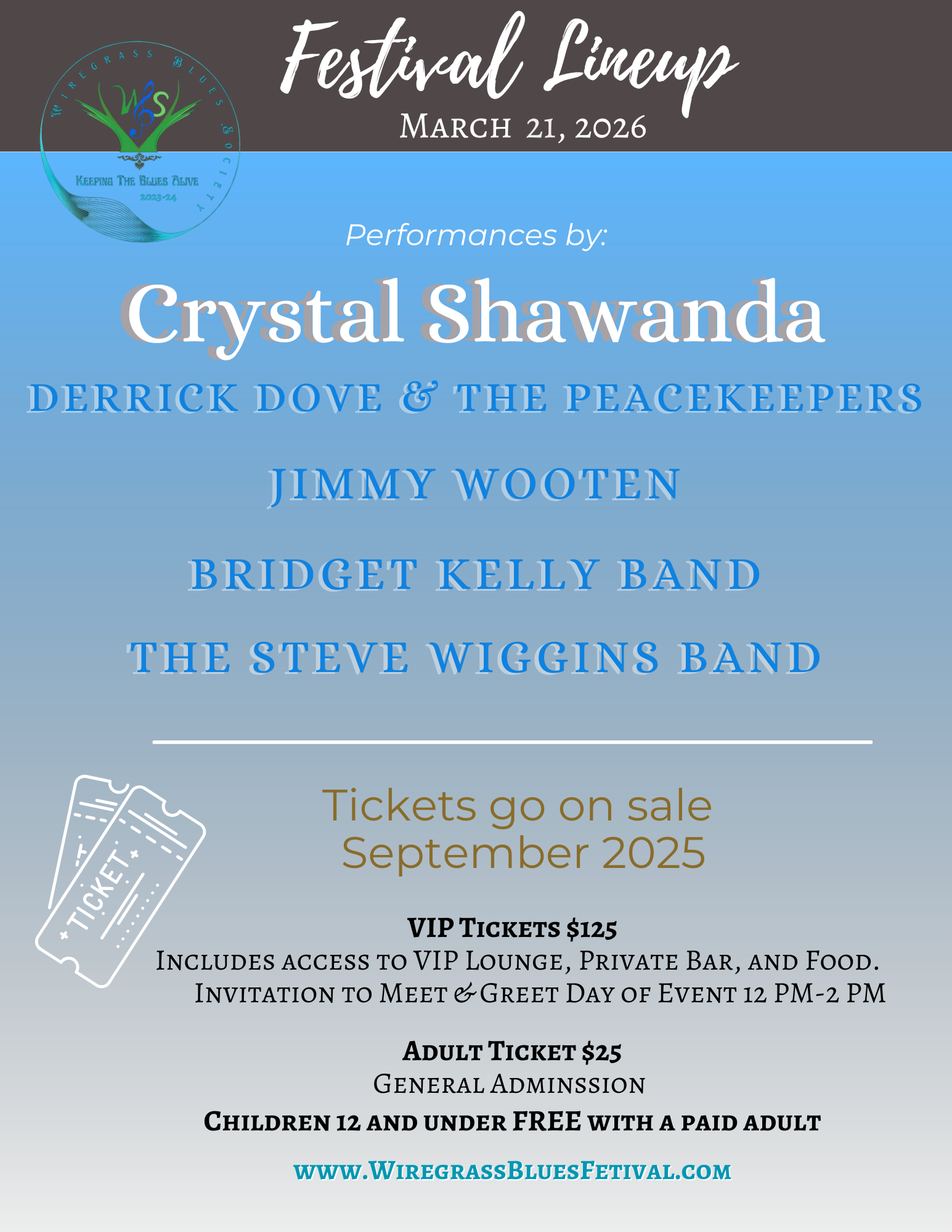 A poster for johnny rawls jimmy wooten skylar saufley kendall jackson