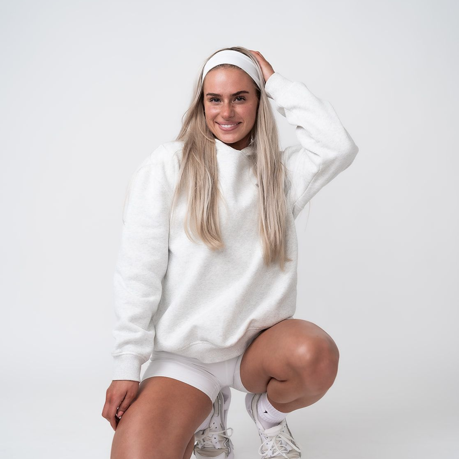Woman smiling during a personalized portrait photography session with Milk
& Peonies portrait photographer in Southern Oregon