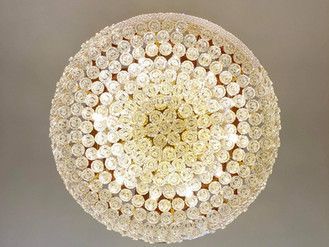 chandelier installation