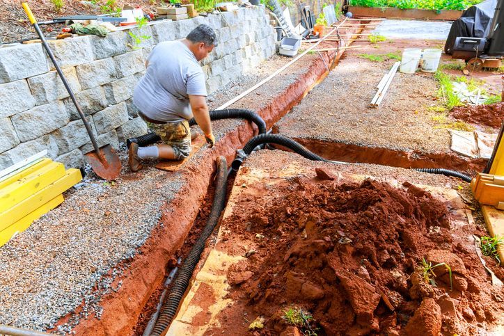 How Subsurface Drainage Works Behind Retaining Walls