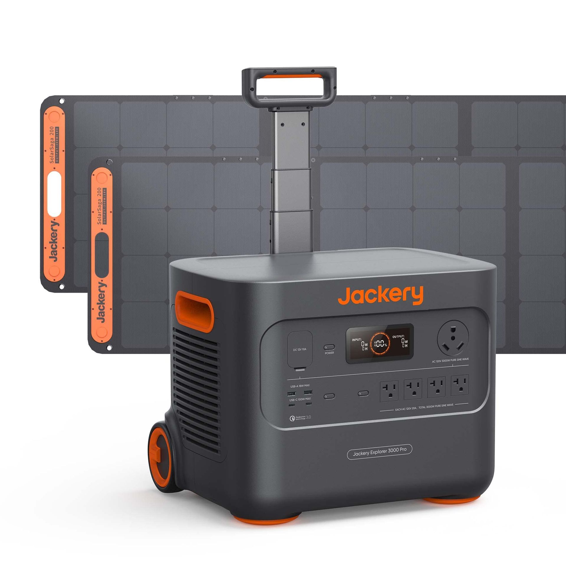 Jackery 3000 Pro Solar Generator