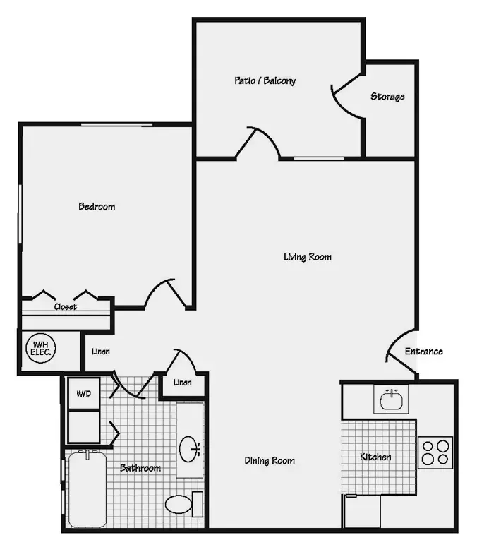 Howard Commons Apartments - 1 bed/1 bath - SMI Property Management - Salem, Oregon
