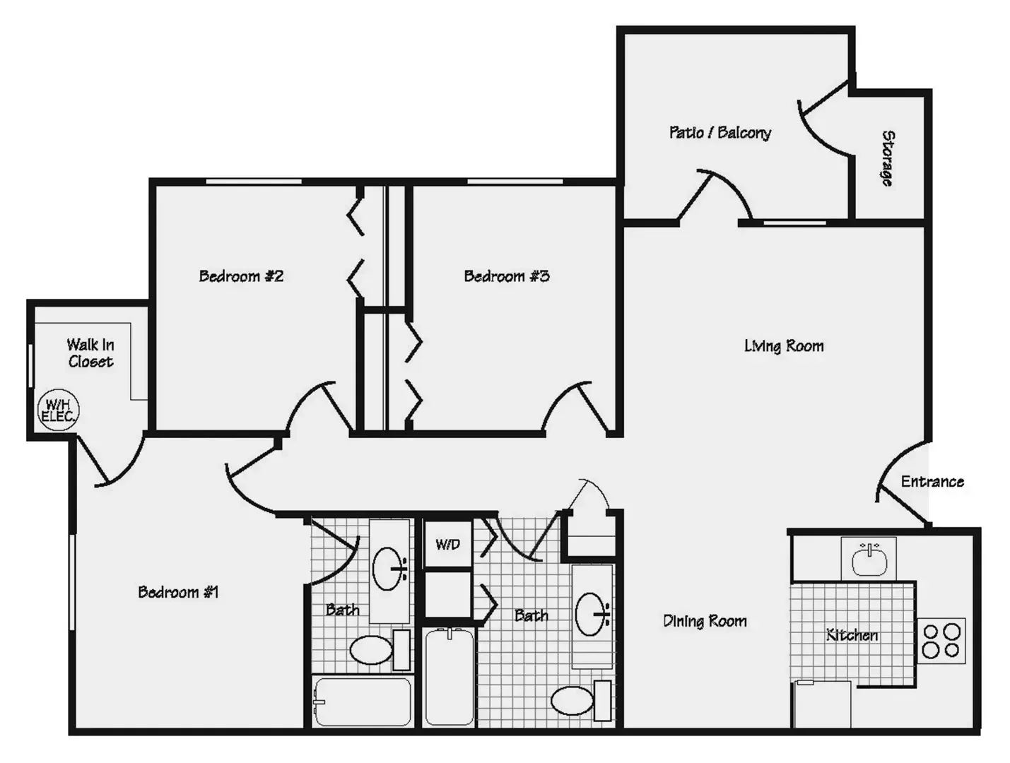 Howard Commons Apartments - 1 bed/1 bath - SMI Property Management - Salem, Oregon