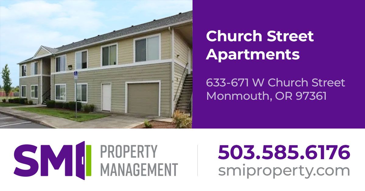 Church Street Apartments Monmouth, OR SMI Property Management