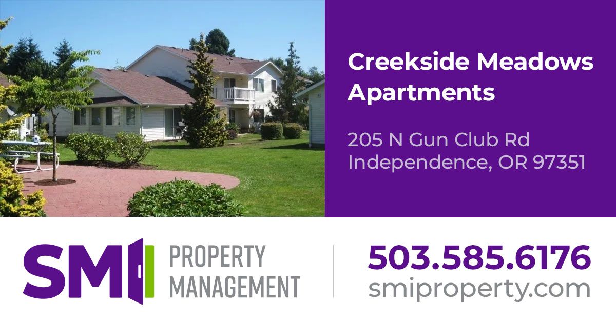 Creekside Meadows Apartments Independence SMI Property Management