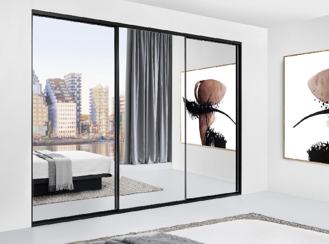 A Group Of People Are Installing A Window with a Glass Holder — G & A Glass & Aluminium in Mount Isa, QLD