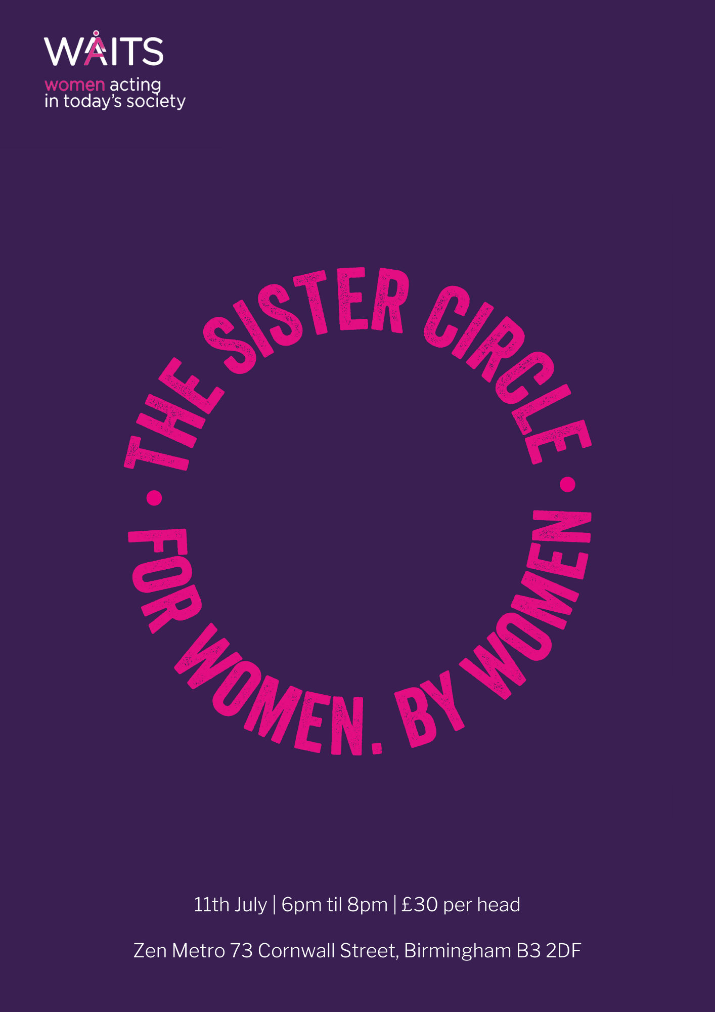 Sister Circle flyer