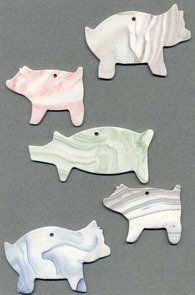 Pigs in mixed shapes