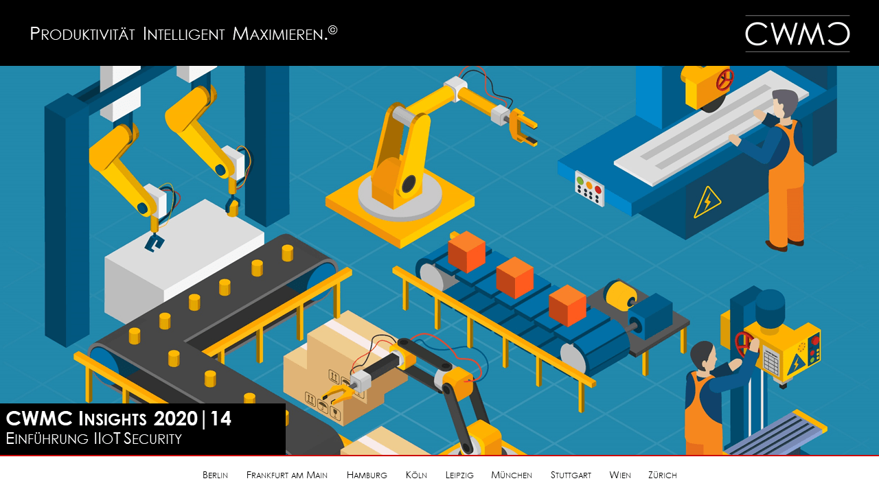 CWMC Insights 2020|12 - Einführung IIoT Architekturen