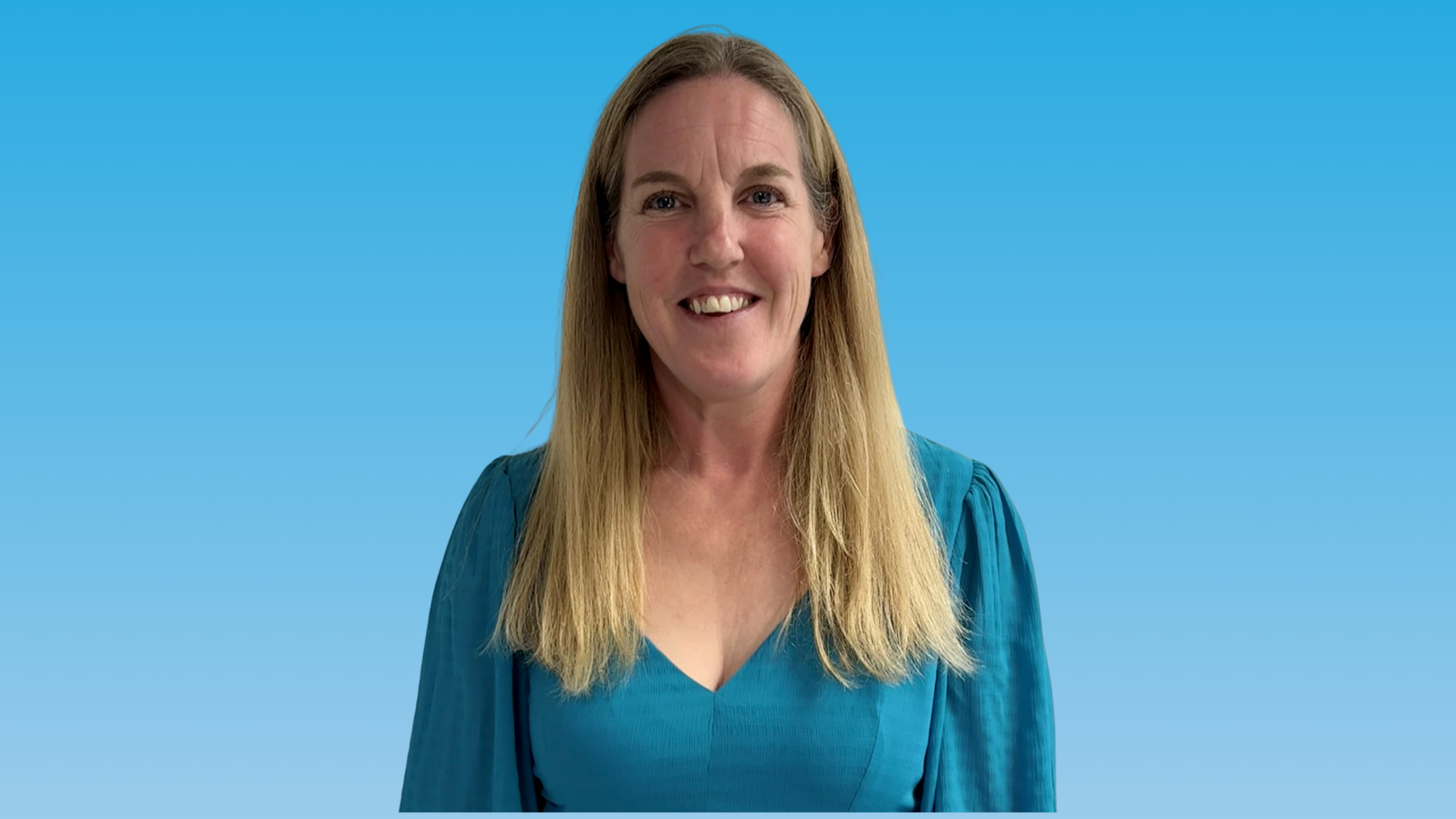 Two spotlights shining down on a dark blue background.