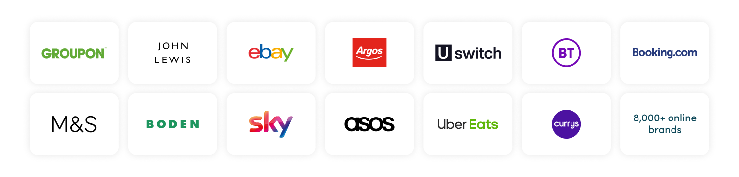 A white background with a bunch of logos on it