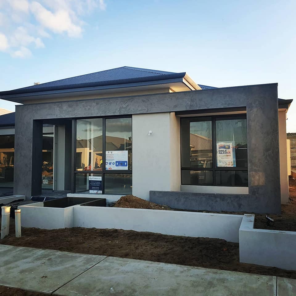 Outdoor Commercial Plastering — Perth, WA — Westexture Wall Coatings