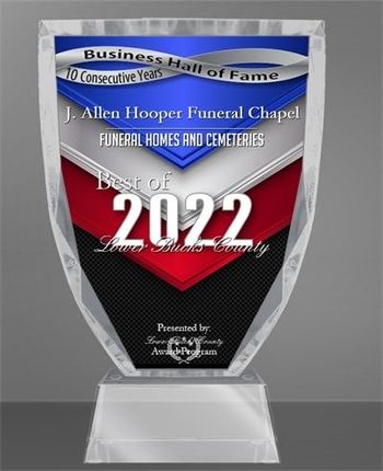 2022 Best Of Lower Bucks County Award