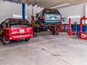 Cars in Shop — Miami, FL — Manny's Auto Service Inc