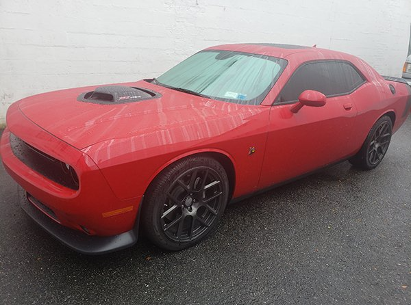 One-Year Ceramic Coating Red Challenger