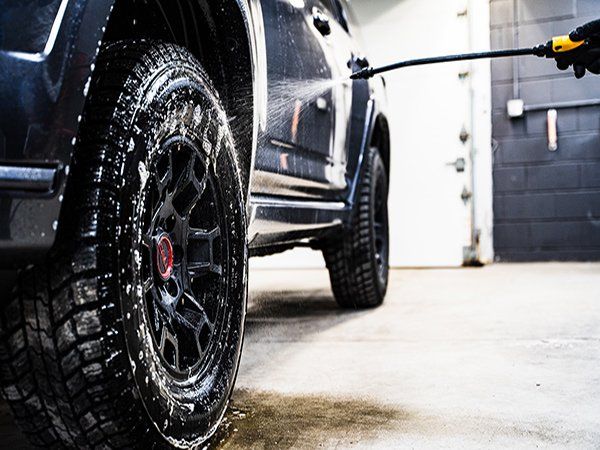 Maintenance Wheel Wash Range Rover