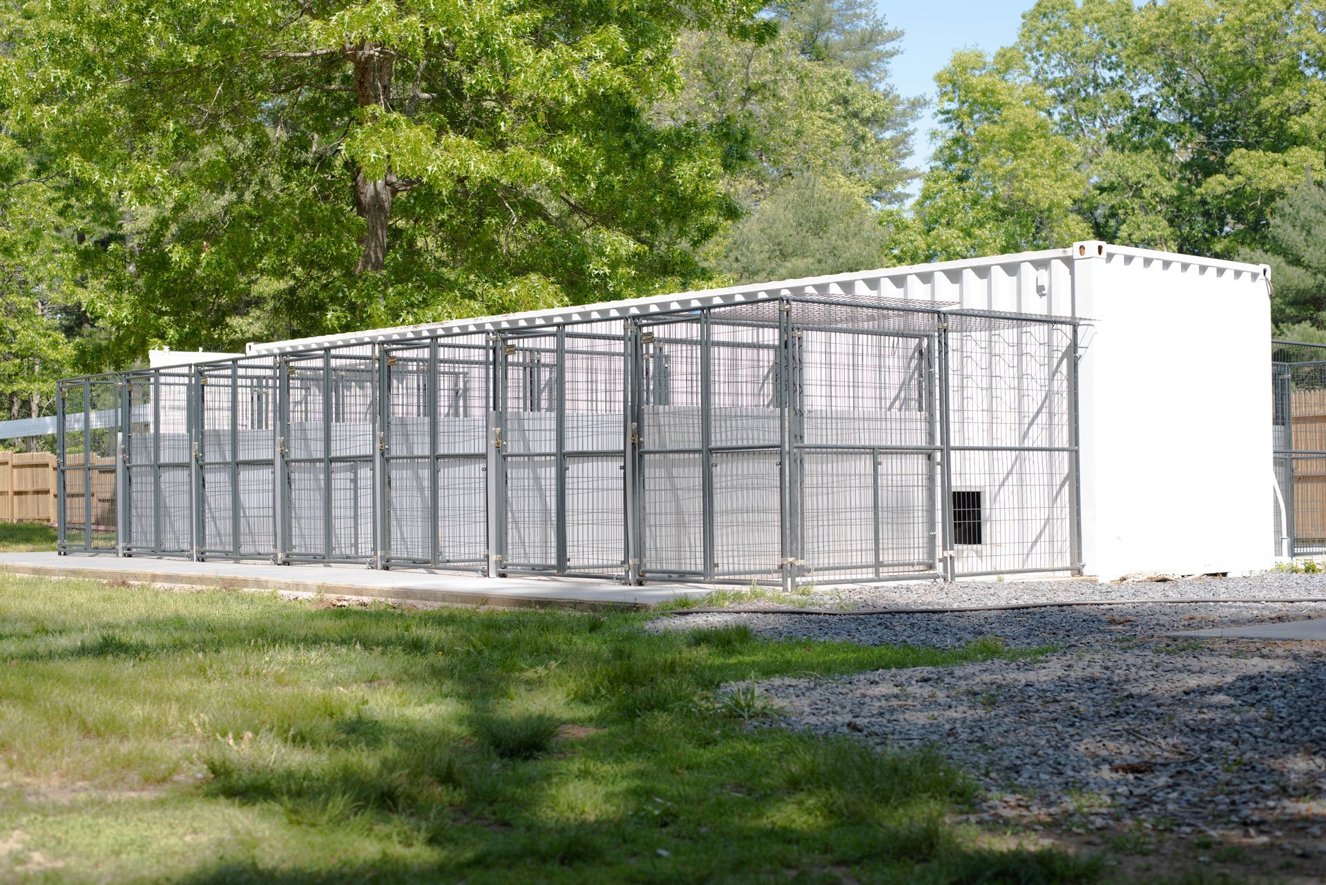 Empty Cages — Middleborough, MA — G-Force Kennels