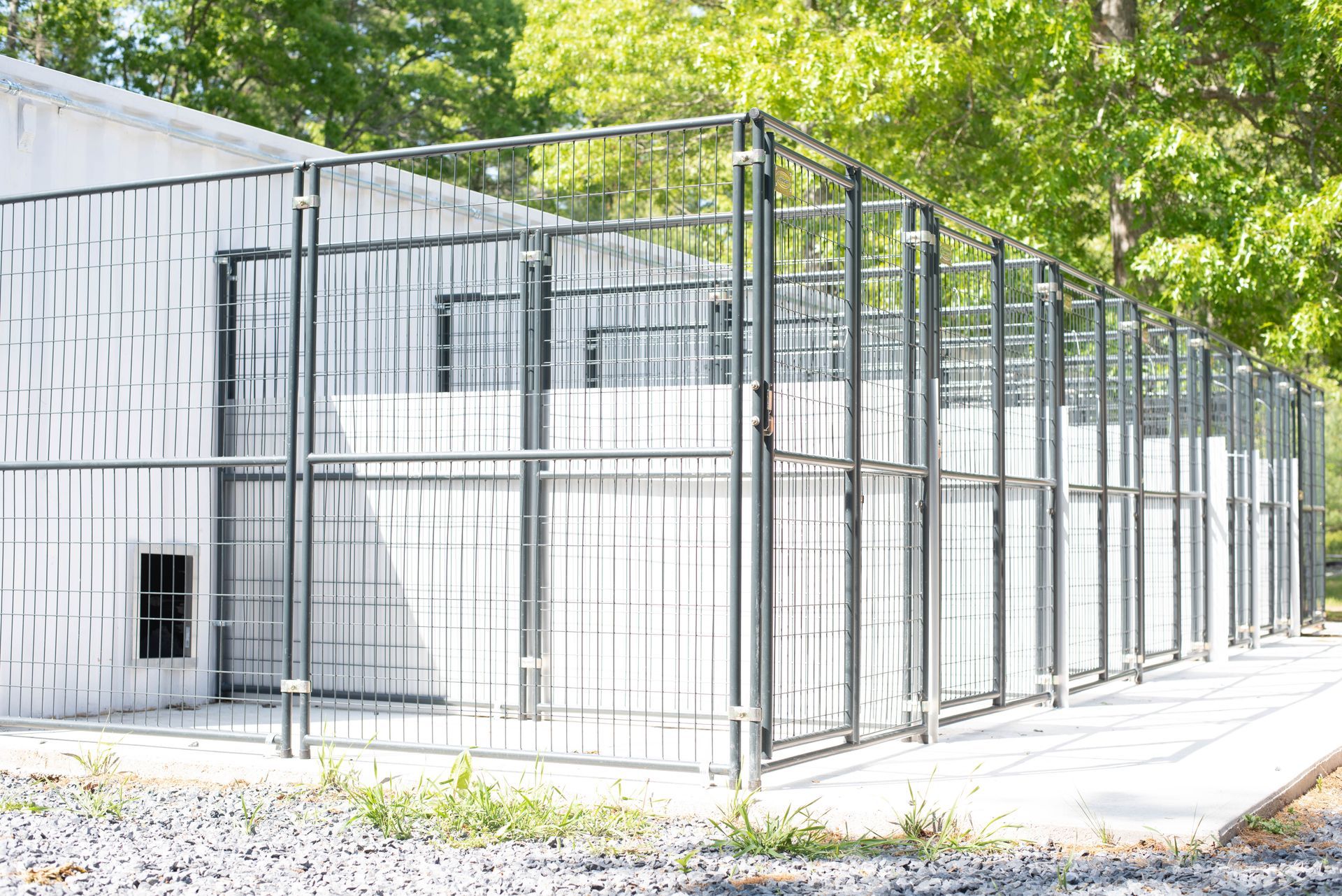 Newly Build Steel Dog Cage — Middleborough, MA — G-Force Kennels