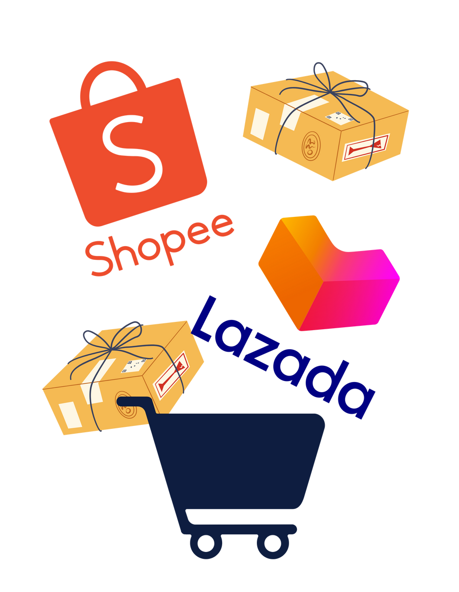 Shopee and Lazada in E-commerce