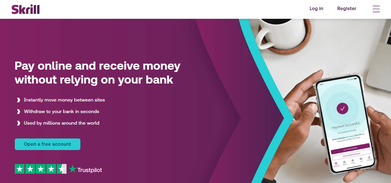 Skrill's payment gateway Skrill's payment gateway