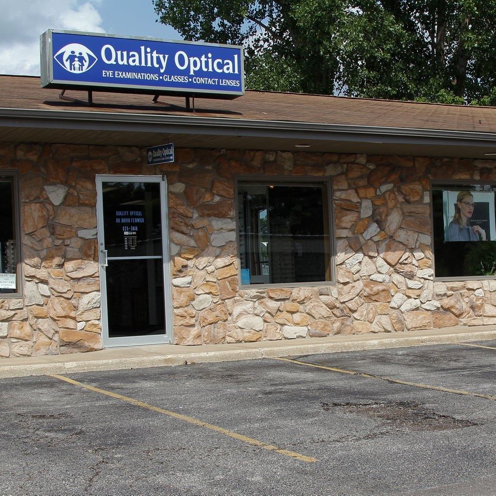 Middle Aged Man Wearing Eye Glass — Middlebury, IN — Quality Optical