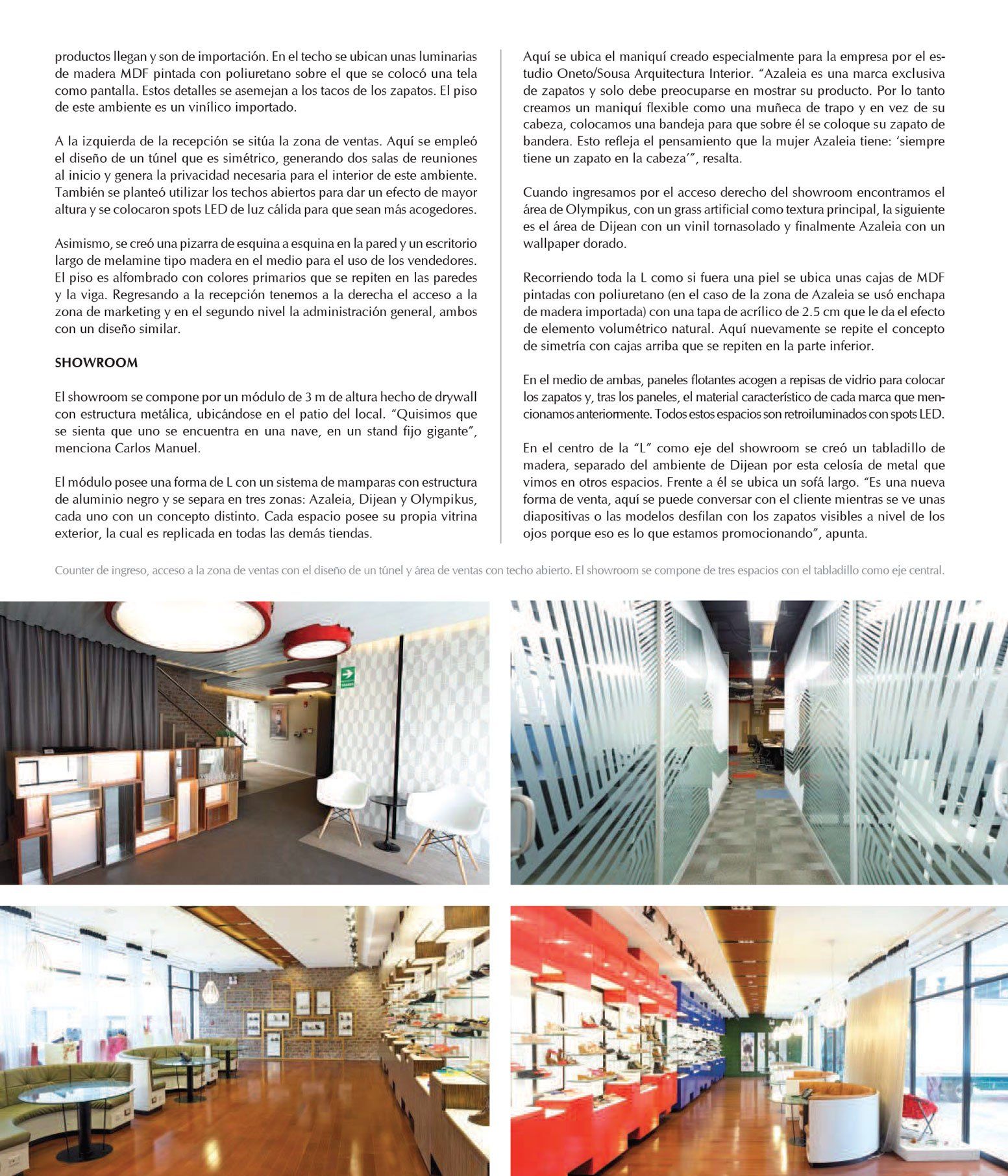 Un collage de cuatro fotografías de un edificio con muchas ventanas.