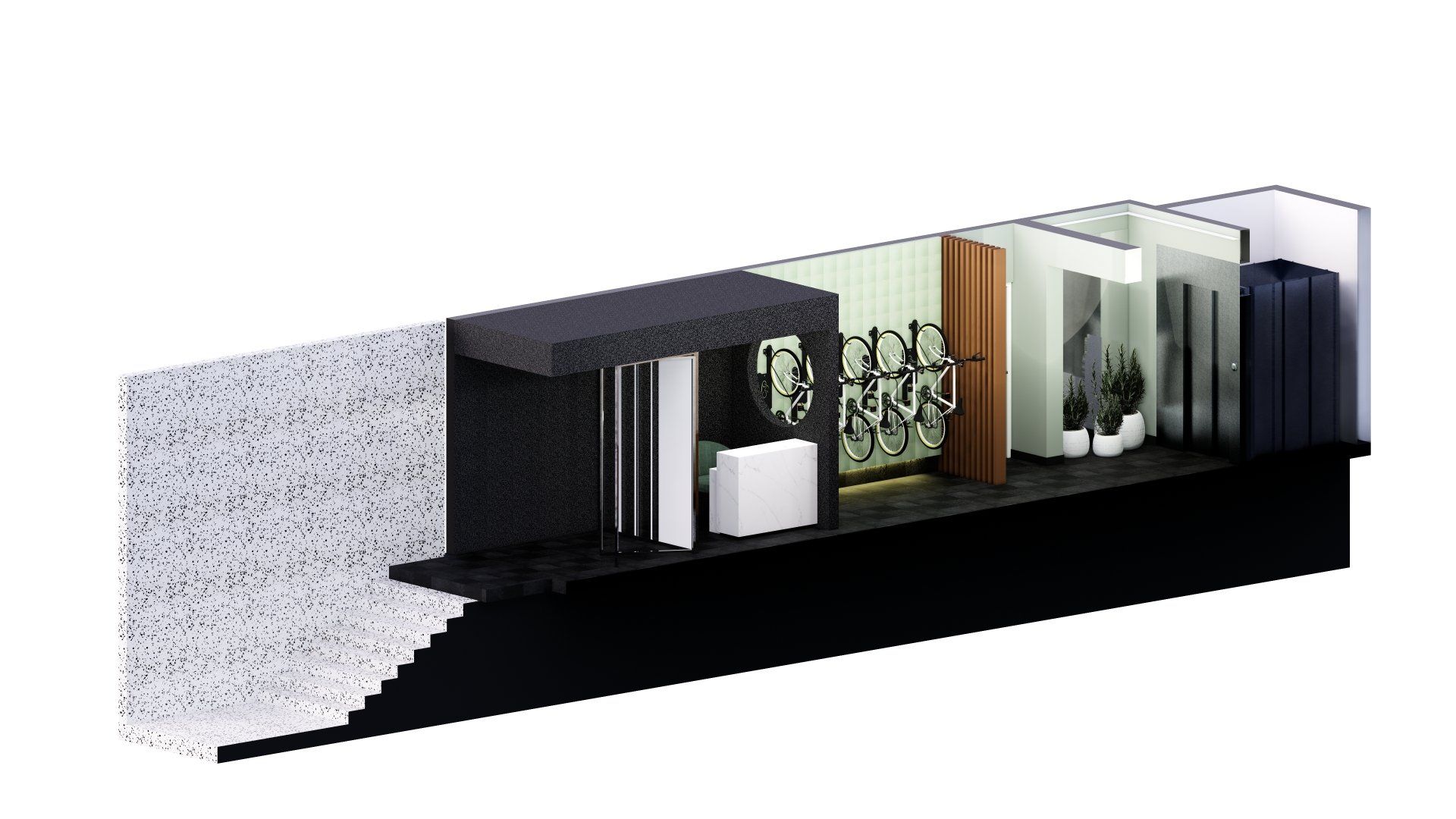 Un estante en blanco y negro con muchos libros encima.