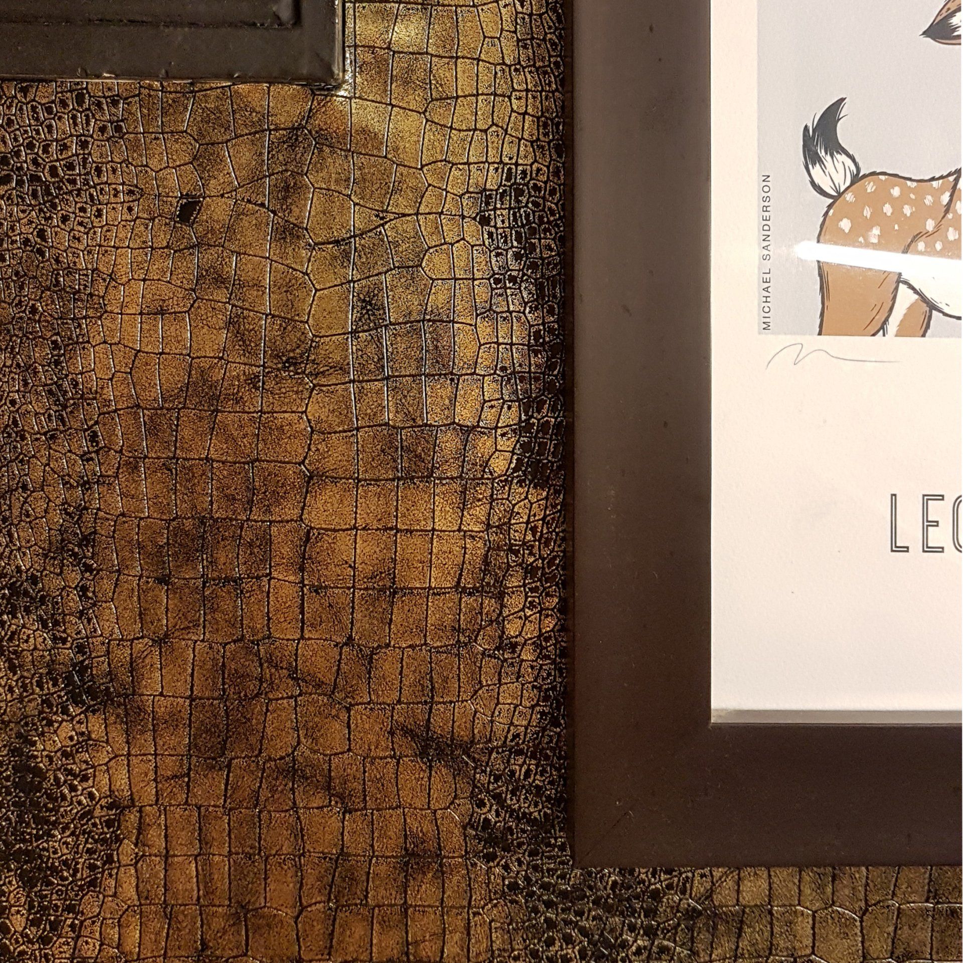 Una imagen de un ciervo con la palabra leo en ella.