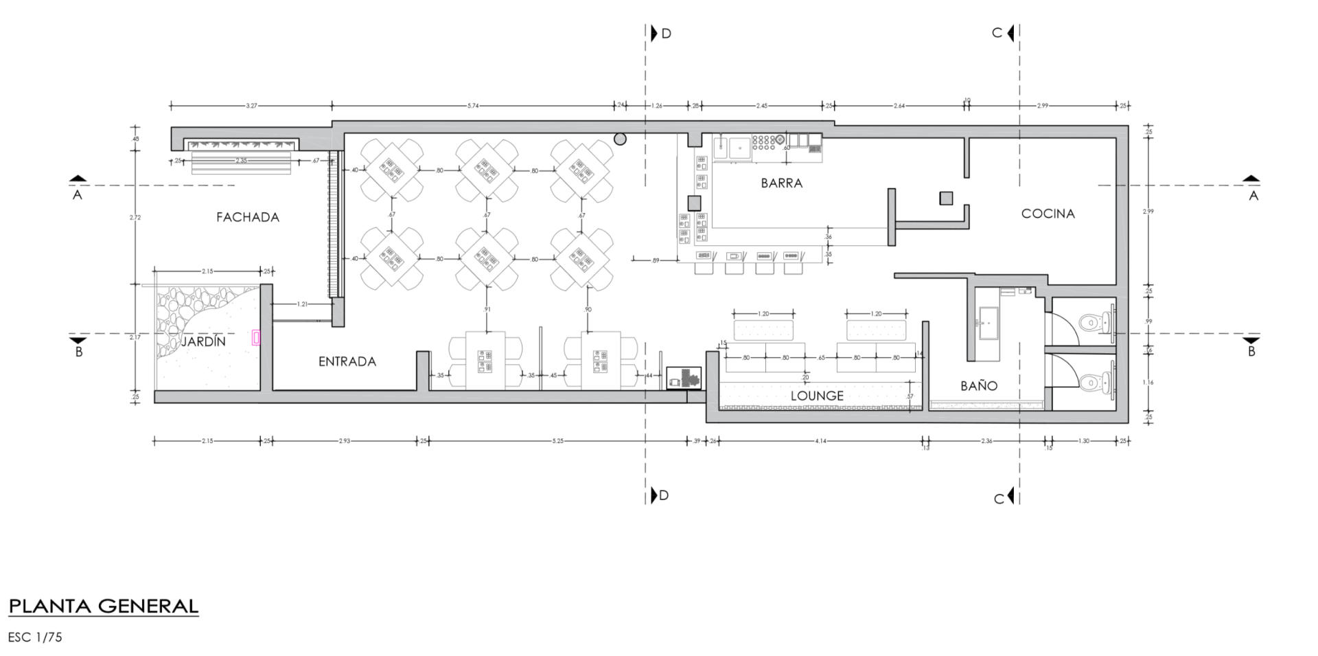 Un plano en blanco y negro de un edificio.