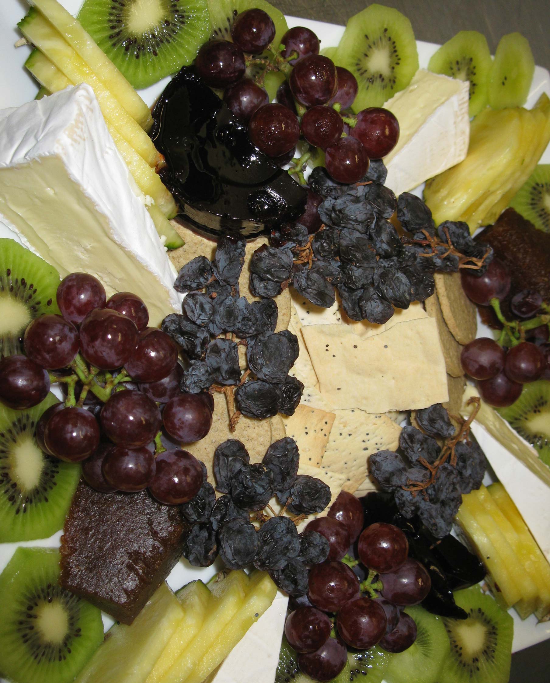Fruit & cheese platter