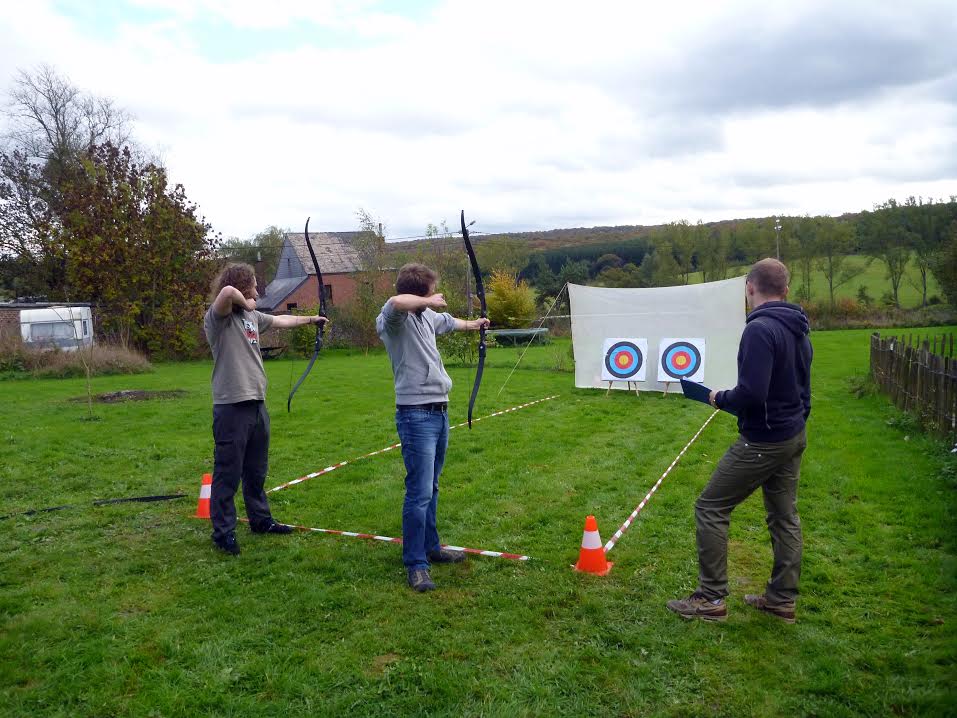 tir a l'arc a domicile