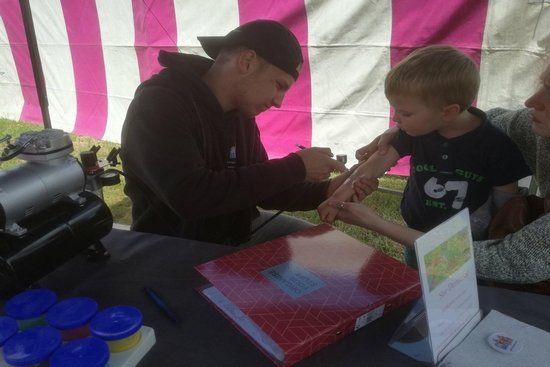 tatouage temporaire airbrush