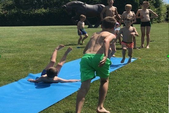 glissoire aquatique