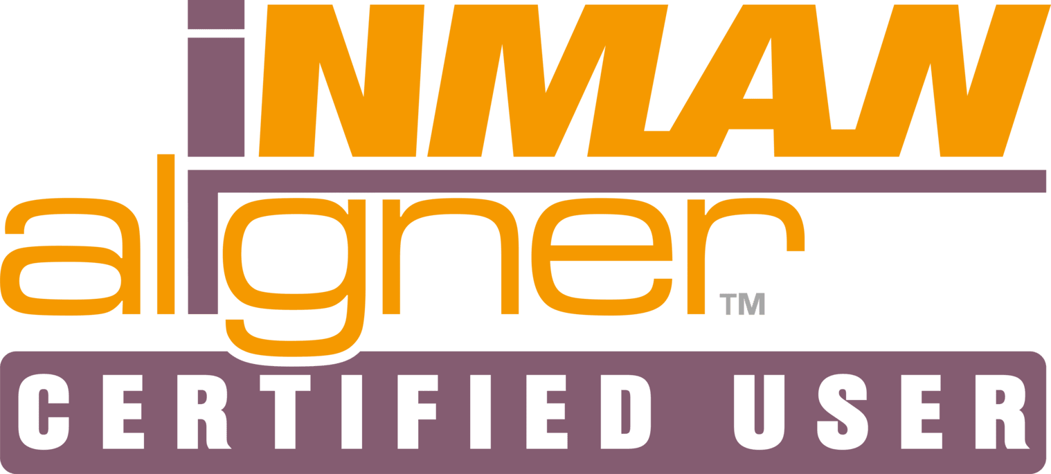 A logo for inman aigner certified user