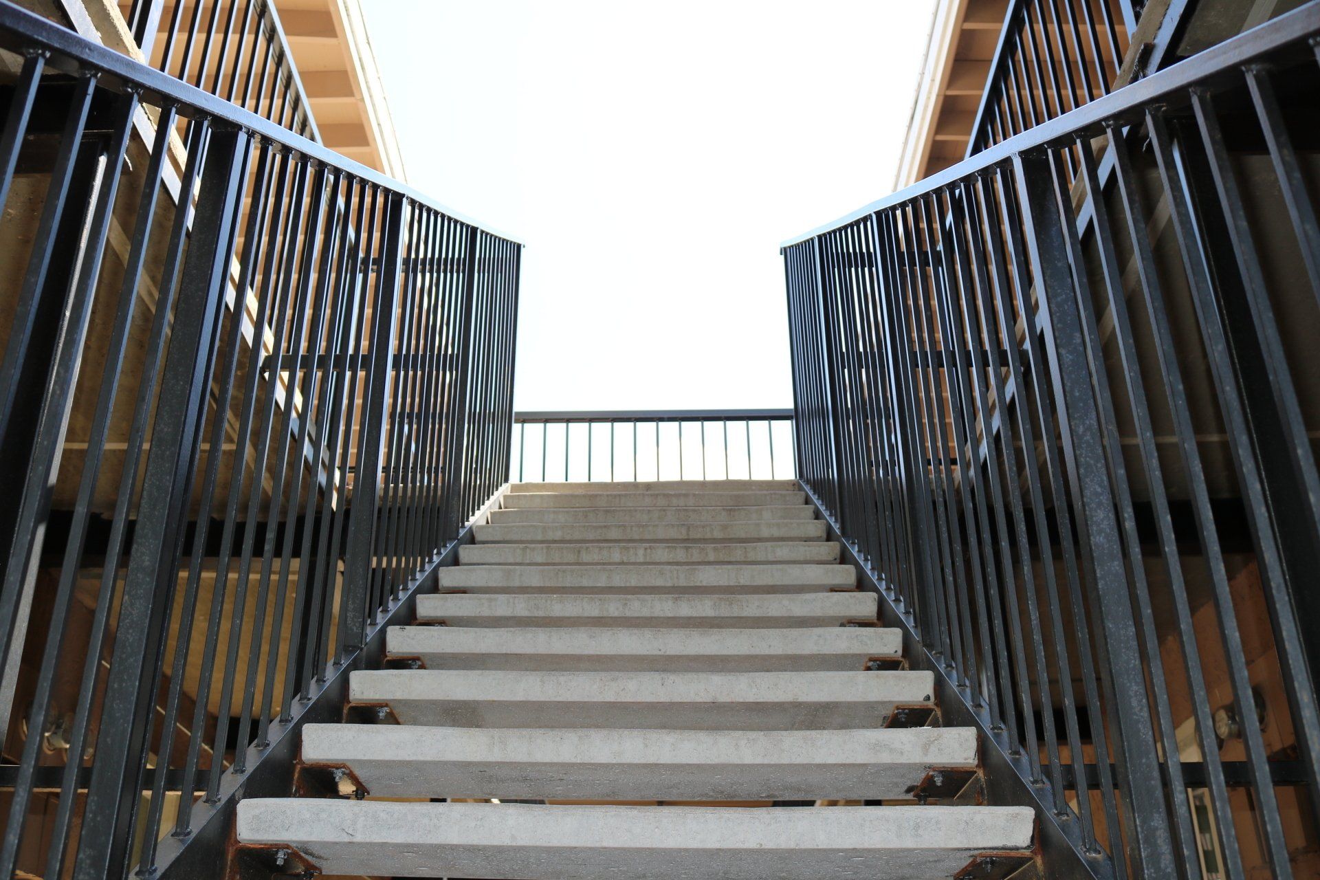Westport Crossing Apartments  stairway.
