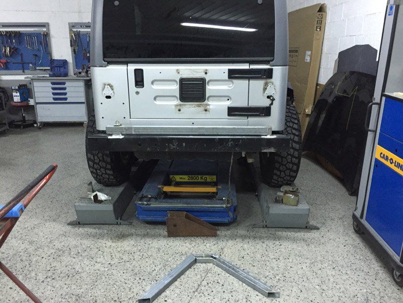 officina per auto Wrangler