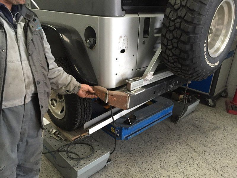 ripristino paraurti posteriore