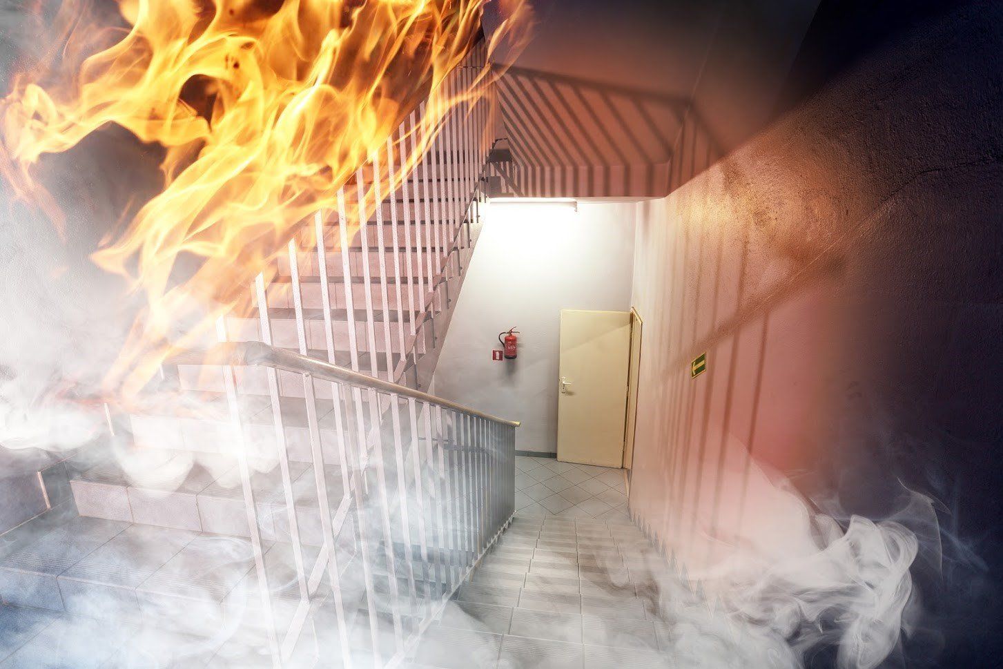 Emergency Response — Emergency Exit on Fire in Harrisburg, PA