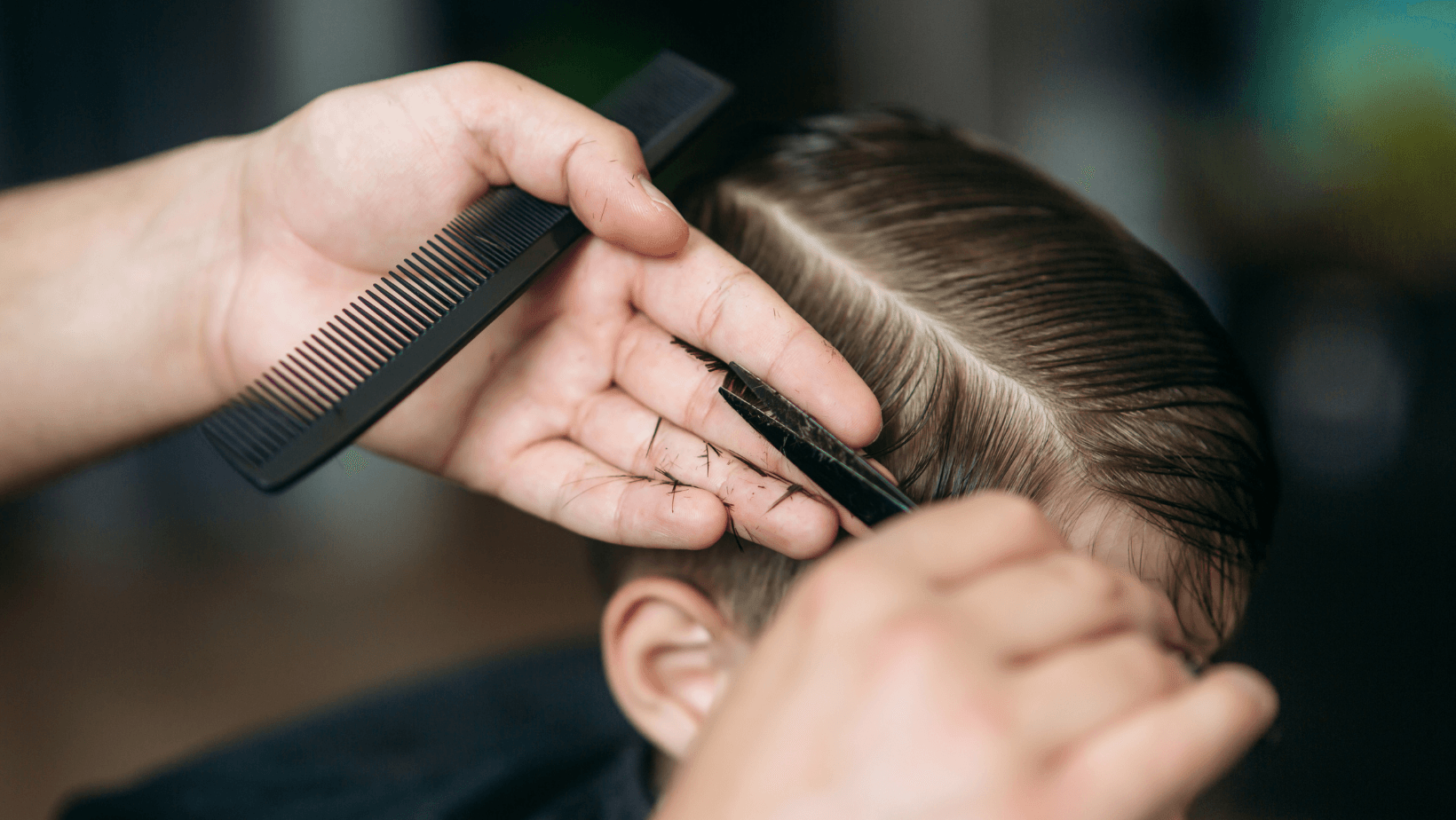 child hair cut