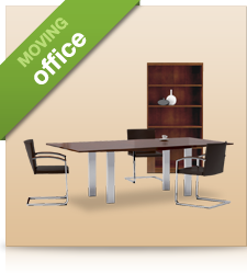 Shifting of all office furniture by professionals